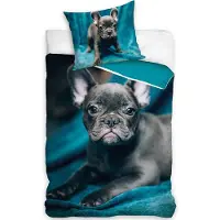 Carbotex Dreamee Bettbezug Pitbull chiot - 140 x 200 cm - Baumwolle
