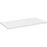 Meublorama Plan vasque VANO – Blanc alpin – L80 × P40 × H2 cm – Élégance à poser en MDF mat