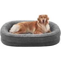 OEM Lit orthopédique pour chien XL, imperméable, antidérapant, mousse à mémoire de forme