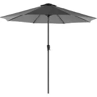 OEM Parasol UPF 50+ gris avec fonction d'inclinaison