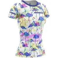 Otso Mentos Flamengos Short Sleeve T-shirt Refurbished Blanc XS Femme