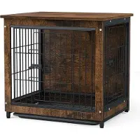 OEM Lit pour chien en bois vintage avec table