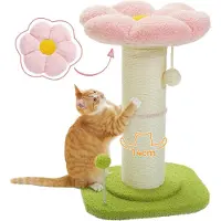 OEM Arbre à chat pour chats - Arbre à chat haut - 1 pièce - rose