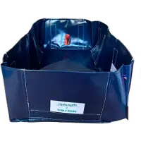 Suzon&suzette Bacatail Rear Basket Bleu