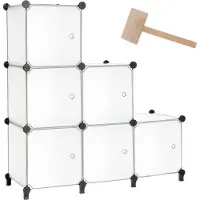 OEM Cube de rangement modulaire avec portes - Solution de rangement idéale pour la chambre à coucher et le salon