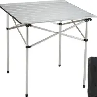 OEM Table pliante en aluminium 70 x 70 cm, résistante