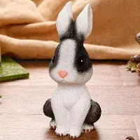 OEM Tirelire pour enfants - Figurine de lapin - Statue de Pâques - Décoration de bureau ou d'intérieur - Jouet ou cadeau d'anniversaire - Cadeau de Pâques (taille M)