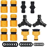 Famanu Raccords pour tuyaux d'arrosage, lot de 12 pièces, haute qualité