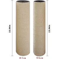 Famanu Sisal Krabpaal pour chats pièces détachées - M10 60 405 cm avec vis Krabpaal