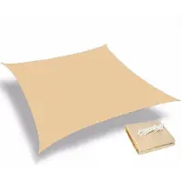 OEM Parasol rectangulaire, résistant aux UV, 2 x 3 m, beige, respirant