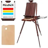 OEM Chevalet en plastique portable, bois de chêne, brun noisette