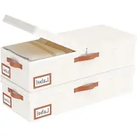 OEM Boîte de rangement pour vêtements 60 x 30 x 15 cm, beige