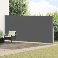 Syfax Store latéral rétractable Anthracite 300 x 220 cm Polyester