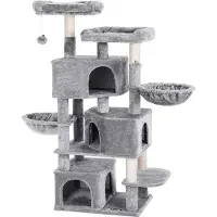 OEM Jouet pour chat en forme de maison, gris clair