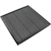 OEM Panneau de travail en aluminium 1575 x 1575 mm, surface alvéolée, compatible CNC