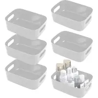 Markenlos 6 boîtes de rangement en plastique