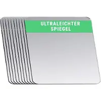 OEM Petits miroirs carrés en acrylique 4,5 x 4,5 cm, lot de 10