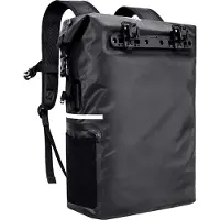 OEM Sacoche de vélo imperméable et résistante aux déchirures, 27 litres