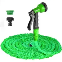 OEM Tuyau d'arrosage extensible de 76 m, vert et souple