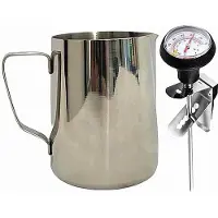 OEM Mousseur à lait 620 ml en acier inoxydable