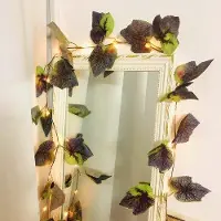 OEM Guirlande lumineuse LED en forme de vignes artificielles, fonctionnant sur piles, pour la décoration