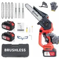OEM Petite tronçonneuse sans fil portable de 8 pouces avec 2 batteries