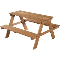 OEM Table de pique-nique en bois pour enfants, pour 4 personnes