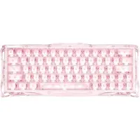 Gravastar Clavier de jeu magnétique à effet Hall Mercury V60 Crystal Rose
