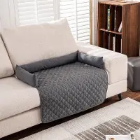 OEM Banc pour chien antidérapant et imperméable, gris foncé, 75 x 120 cm, grand format