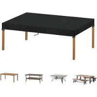 OEM Nappe imperméable, noire, 200 x 100 cm, tissu Oxford
