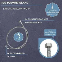 Markenlos Tuyau d'eau de 2 m pour lave-linge et lave-vaisselle