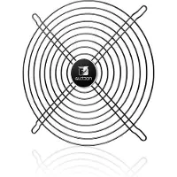 OEM Tuyaux de ventilation 200 mm, noirs, lot de 5