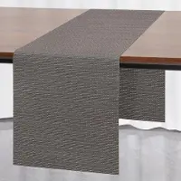 OEM Paravent de table isolant en PVC, 30 x 183 cm, gris