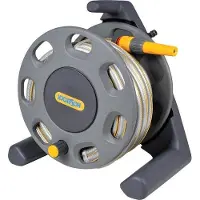 OEM Enrouleur compact, tuyau de 20 m, raccords, enrouleur de tuyau d'arrosage