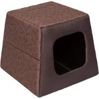 OEM Petit panier pour chien en forme de pyramide, marron, 800 g