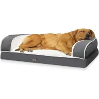 OEM Lit pour chien (101 x 66 x 20 cm), coussin orthopédique pour chien