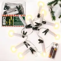 OEM Guirlande lumineuse LED flexible de 3 m avec minuterie et pinces