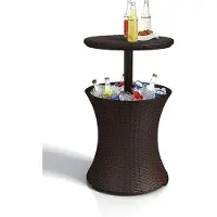 OEM Table réfrigérée 50 x 50,5 x 41,6 cm, 30 L, marron, réglable