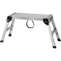 Famanu Table de travail en aluminium, 150 kg, pliable