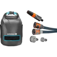 OEM Tuyau d'arrosage de 15 m, revêtement textile, légèrement imperméable, pour usage intérieur