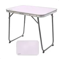 OEM Table de camping pliable en MDF et acier, 60 x 40 x 50 cm