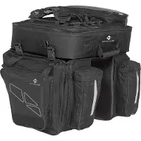 Famanu Sacoche de vélo noire
