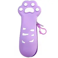 OEM Arbre à chat multifonctionnel en silicone, 20 x 9 x 2,5 cm, violet