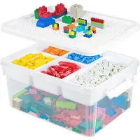OEM Boîte de rangement empilable de 16 litres avec plateau
