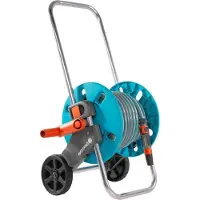 Famanu Tuyau d'arrosage Aquaroll S Trolley avec 20 m de tuyau classique 13