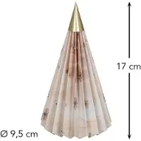 OEM Sapin de Noël magnétique, 17 cm de haut, Ø 95 cm, décoratif