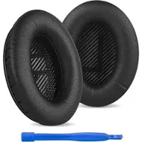 OEM Coussinets de rechange en similicuir/noir pour casque audio, confortables et isolants