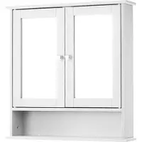 OEM Armoire murale de salle de bain, étanche, blanche, 3 compartiments
