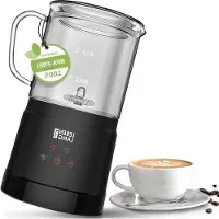 OEM Mousseur à lait électrique à 4 modes, sans BPA, avec récipient en verre