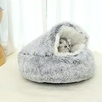 Famanu Lit pour chien, double paroi, lit pour chat, animal de compagnie, matelas